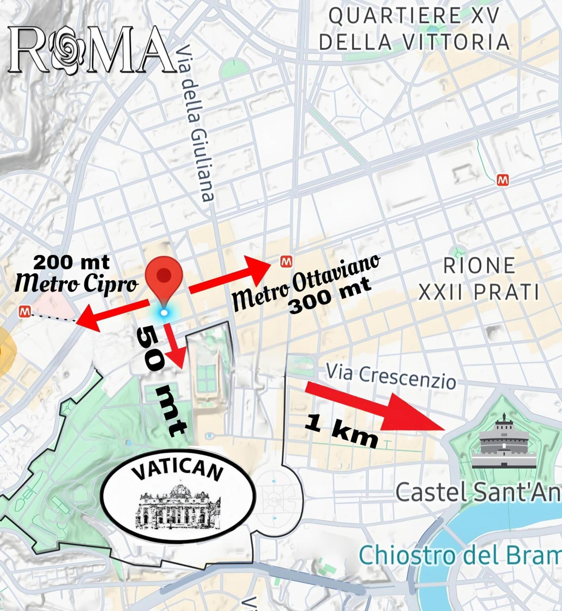 Gioiello Vaticano Rom Exterior foto